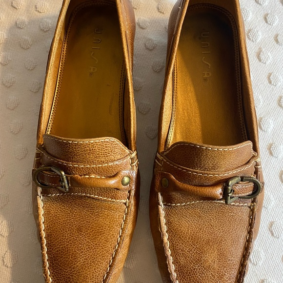 UNISA-Nick 2 Tan Leather Buckle Loafer - Picture 2 of 16